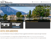 Tablet Screenshot of donabbondio.com